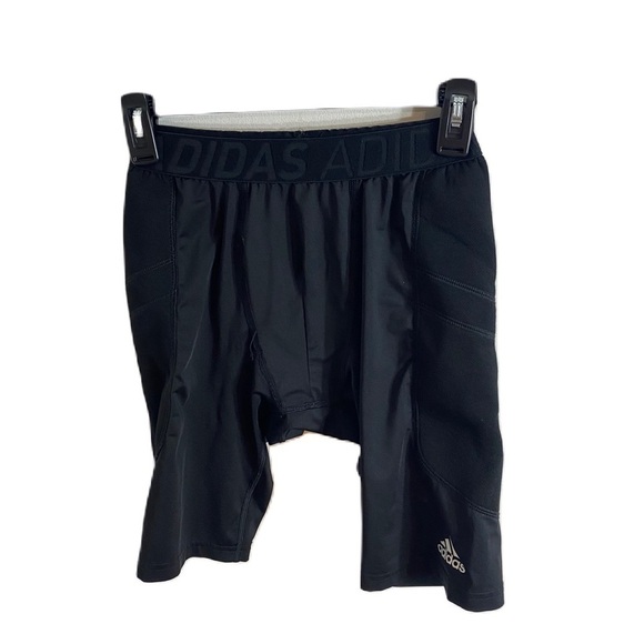 Adidas Compression Shorts Small Men’s Black Climalite - Picture 1 of 6